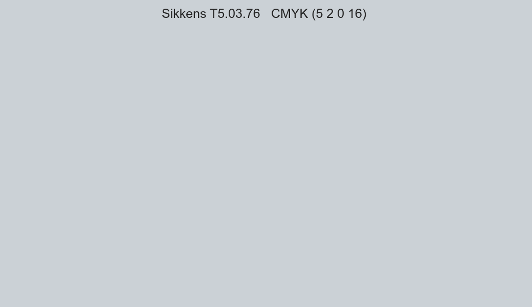 Color Sikkens T5.03.76 to CMYK (5 2 0 16) converter Color Sikkens T5.03.76 to CMYK (5 2 0 16) converter