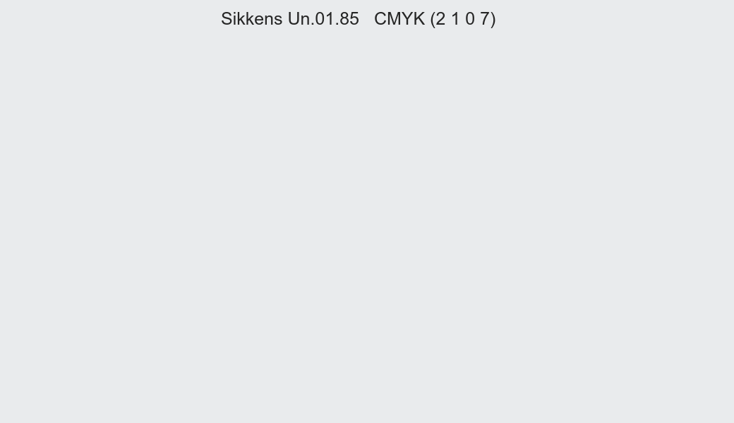 Color Sikkens Un.01.85 to CMYK (2 1 0 7) converter Color Sikkens Un.01.85 to CMYK (2 1 0 7) converter