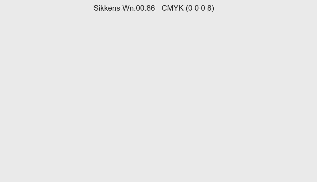 Color Sikkens Wn.00.86 to CMYK (0 0 0 8) converter Color Sikkens Wn.00.86 to CMYK (0 0 0 8) converter