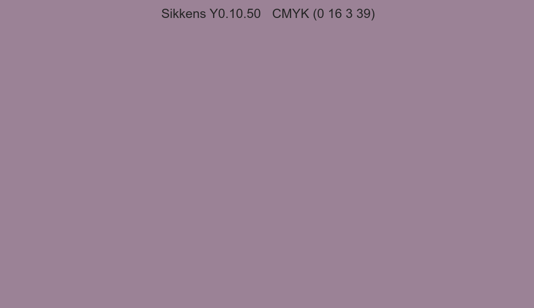 Color Sikkens Y0.10.50 to CMYK (0 16 3 39) converter Color Sikkens Y0.10.50 to CMYK (0 16 3 39) converter