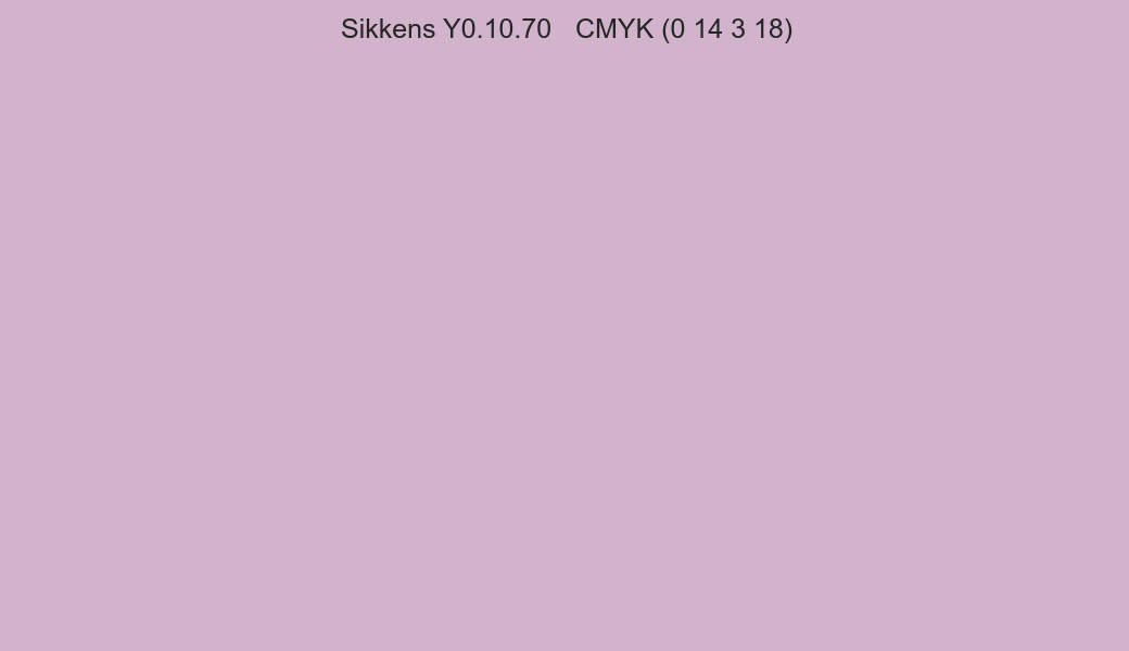 Color Sikkens Y0.10.70 to CMYK (0 14 3 18) converter Color Sikkens Y0.10.70 to CMYK (0 14 3 18) converter