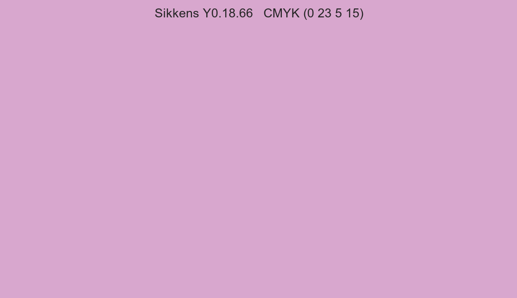 Color Sikkens Y0.18.66 to CMYK (0 23 5 15) converter Color Sikkens Y0.18.66 to CMYK (0 23 5 15) converter