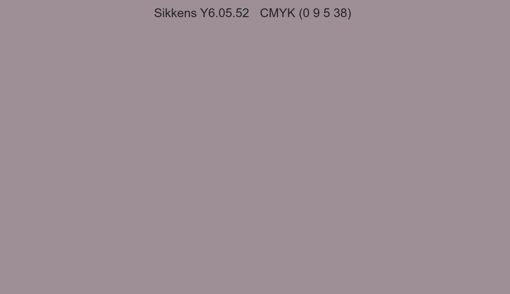 Color Sikkens Y6.05.52 to CMYK (0 9 5 38) converter Color Sikkens Y6.05.52 to CMYK (0 9 5 38) converter