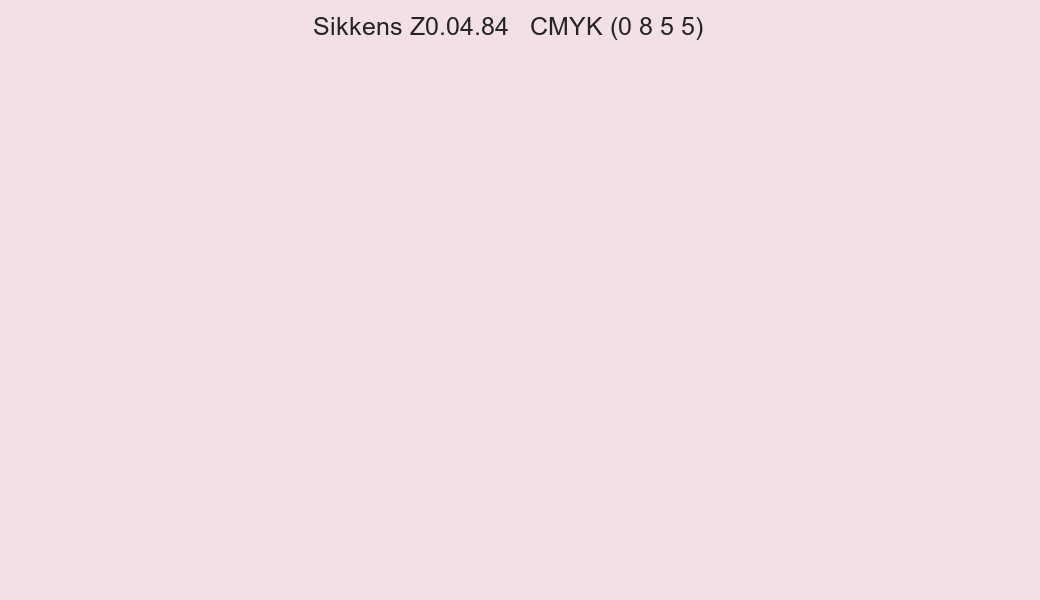 Color Sikkens Z0.04.84 to CMYK (0 8 5 5) converter Color Sikkens Z0.04.84 to CMYK (0 8 5 5) converter