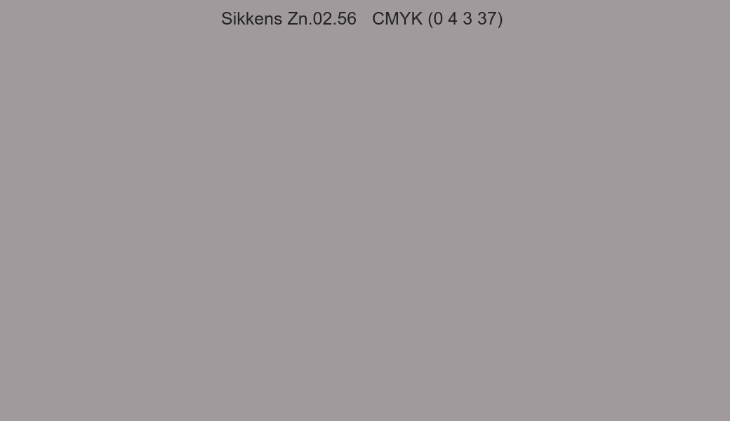 Color Sikkens Zn.02.56 to CMYK (0 4 3 37) converter Color Sikkens Zn.02.56 to CMYK (0 4 3 37) converter