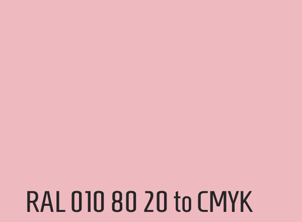 RAL 010 80 20 to CMYK