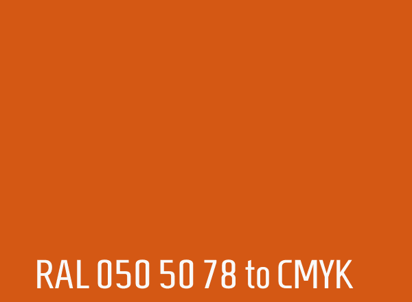RAL 050 50 78 to CMYK
