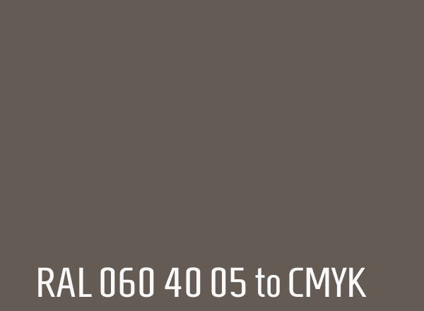 RAL 060 40 05 to CMYK