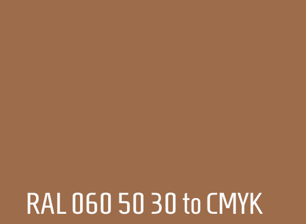 RAL 060 50 30 to CMYK