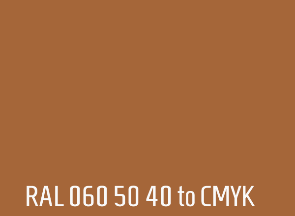 RAL 060 50 40 to CMYK