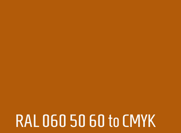 RAL 060 50 60 to CMYK