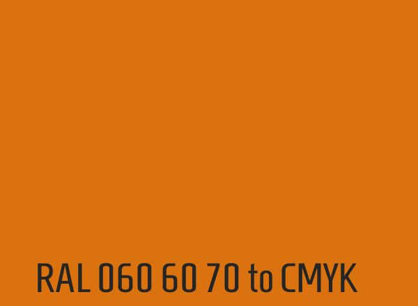 RAL 060 60 70 to CMYK