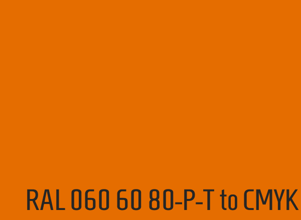 RAL 060 60 80-P-T to CMYK