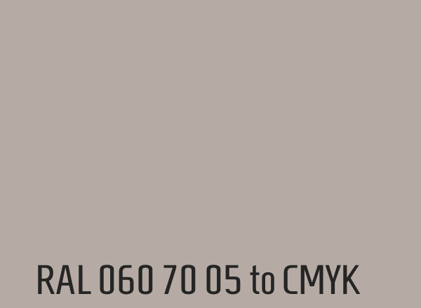 RAL 060 70 05 to CMYK
