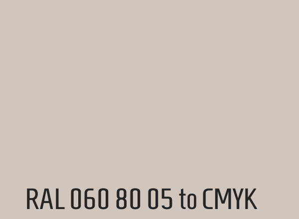 RAL 060 80 05 to CMYK