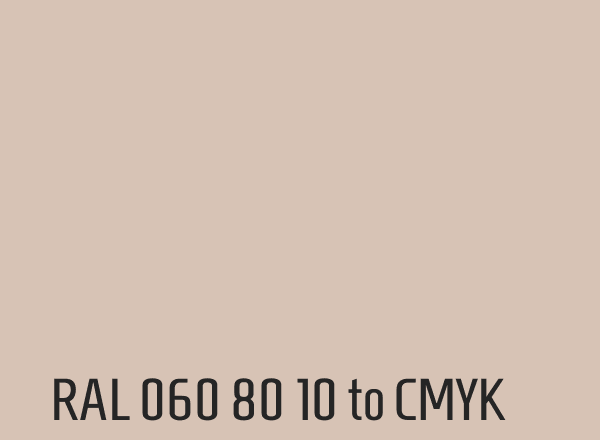 RAL 060 80 10 to CMYK