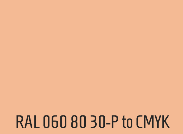 RAL 060 80 30-P to CMYK