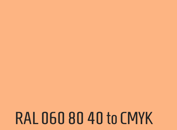 RAL 060 80 40 to CMYK