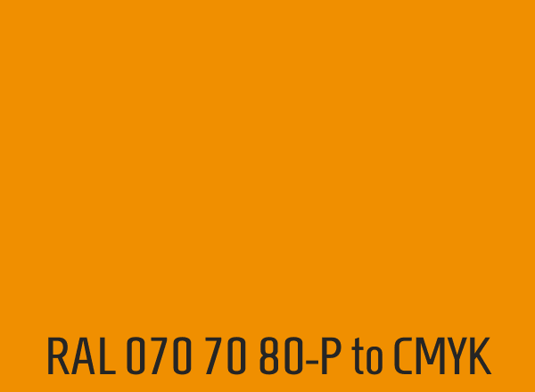 RAL 070 70 80-P to CMYK