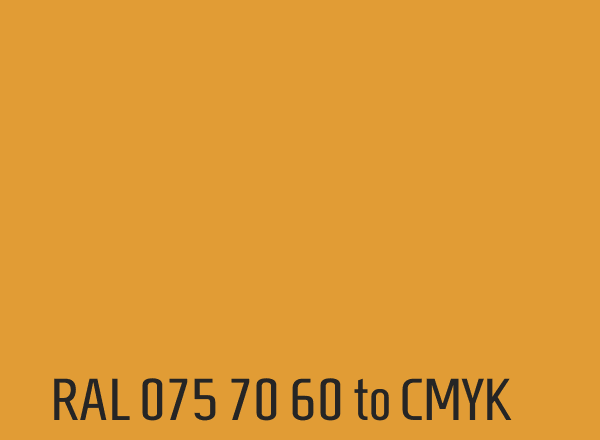 RAL 075 70 60 to CMYK