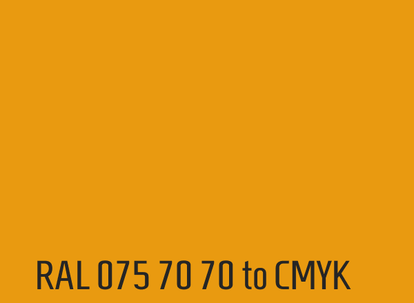 RAL 075 70 70 to CMYK
