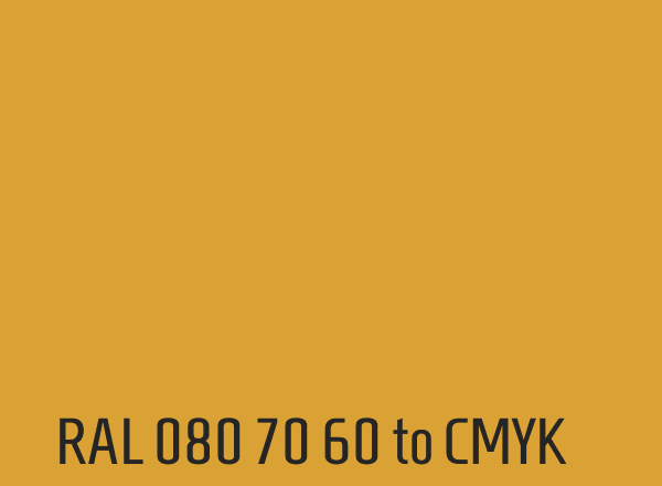 RAL 080 70 60 to CMYK