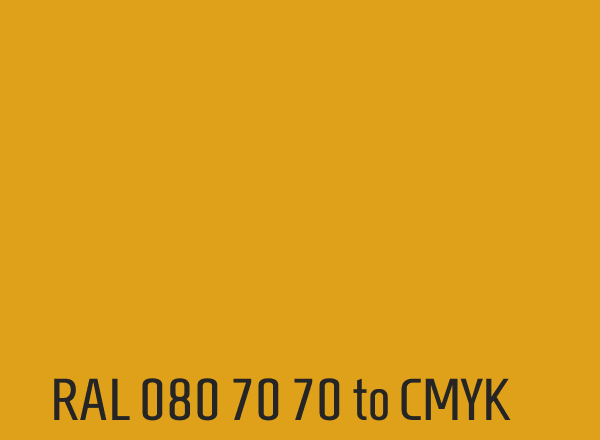 RAL 080 70 70 to CMYK