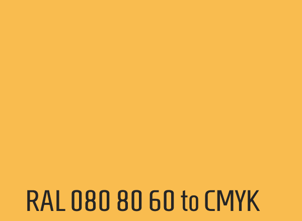 RAL 080 80 60 to CMYK