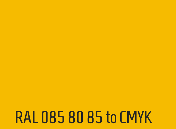 RAL 085 80 85 to CMYK