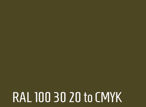 RAL 100 30 20 to CMYK