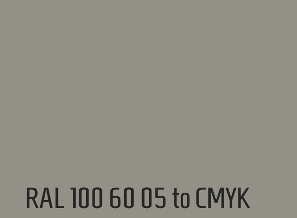 RAL 100 60 05 to CMYK