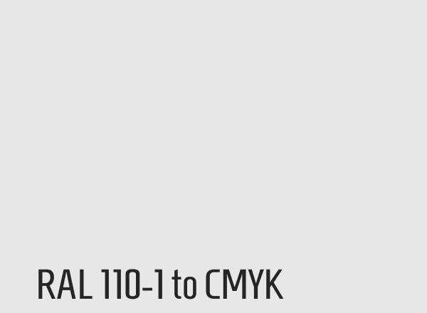 RAL 110-1 to CMYK