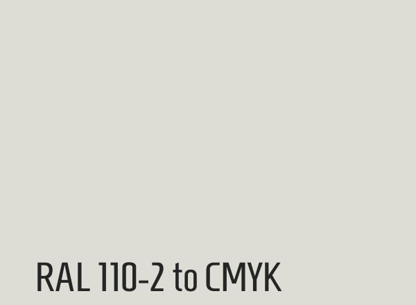 RAL 110-2 to CMYK