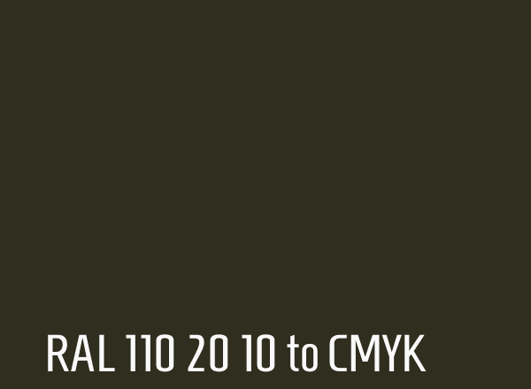 RAL 110 20 10 to CMYK