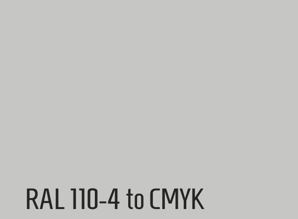 RAL 110-4 to CMYK