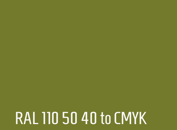 RAL 110 50 40 to CMYK