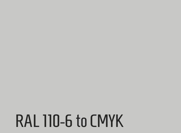 RAL 110-6 to CMYK