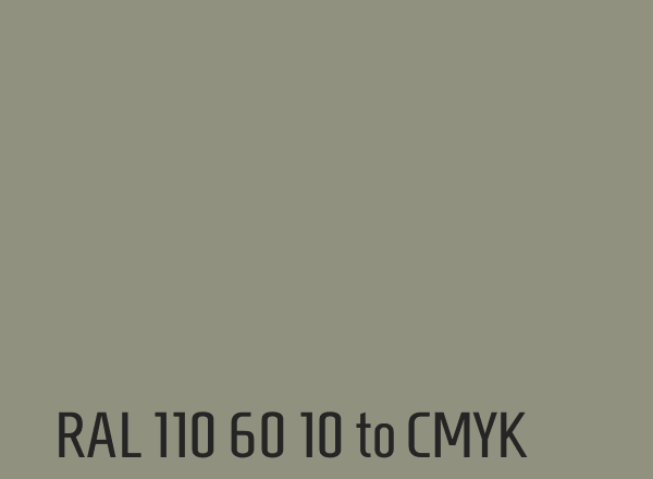 RAL 110 60 10 to CMYK