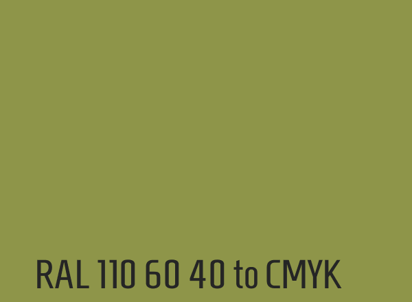 RAL 110 60 40 to CMYK