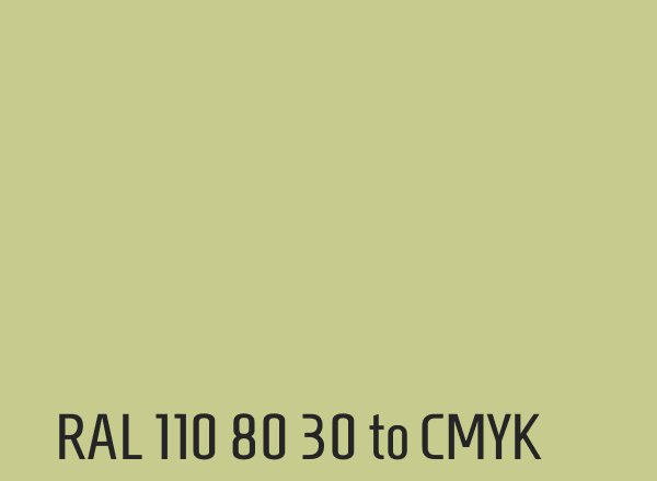 RAL 110 80 30 to CMYK