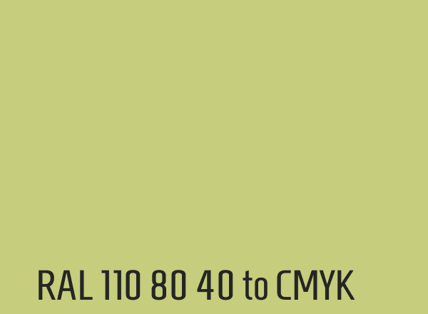 RAL 110 80 40 to CMYK