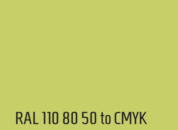 RAL 110 80 50 to CMYK