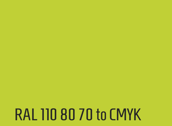 RAL 110 80 70 to CMYK