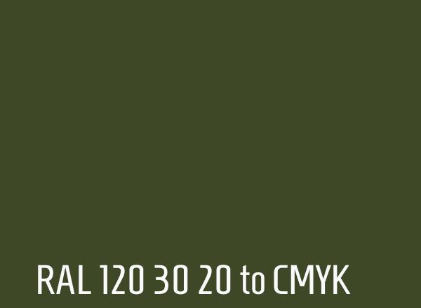 RAL 120 30 20 to CMYK