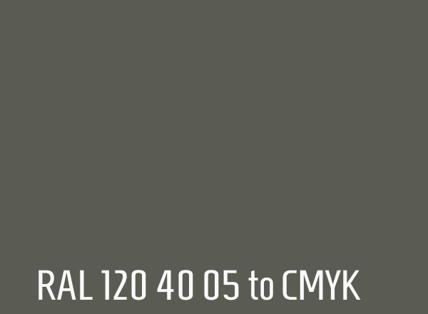 RAL 120 40 05 to CMYK