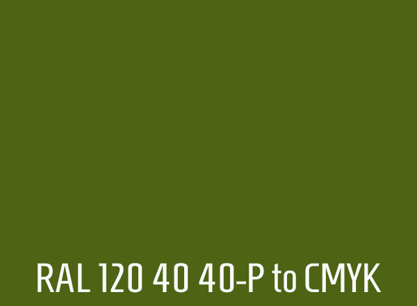 RAL 120 40 40-P to CMYK