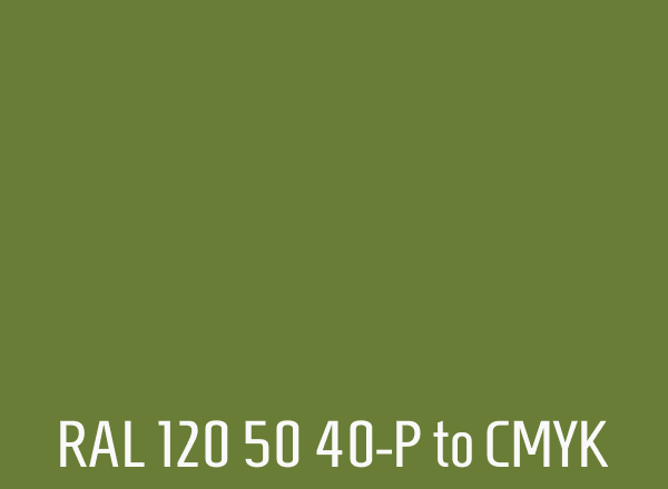 RAL 120 50 40-P to CMYK