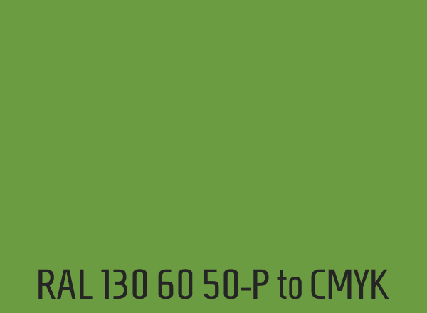 RAL 130 60 50-P to CMYK