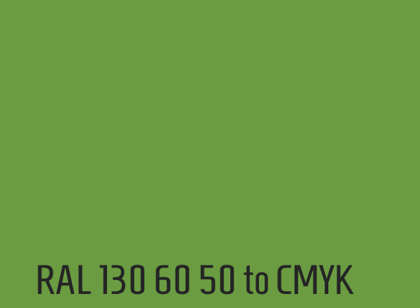 RAL 130 60 50 to CMYK