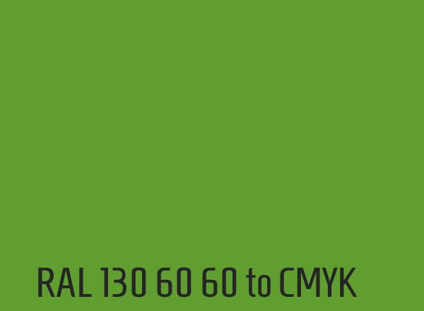 RAL 130 60 60 to CMYK